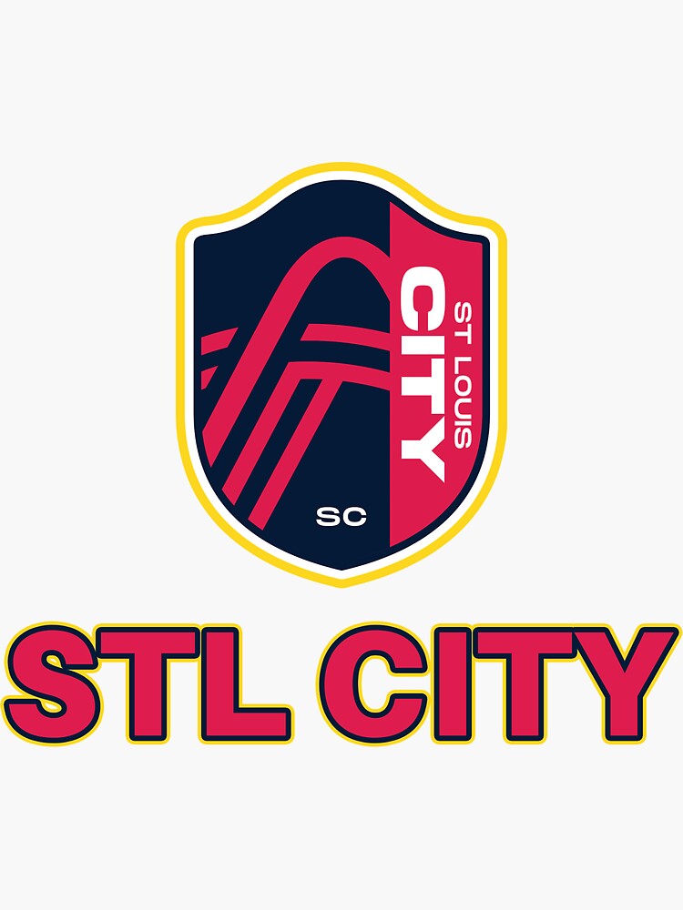 "STL CITY SC " Sticker for Sale by mikesamad Redbubble