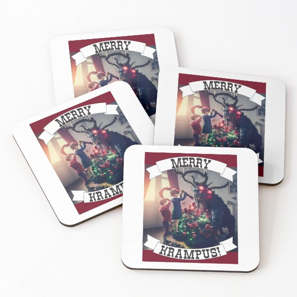 Item preview, Merry With Krampus Creepy Christmas designed and sold by Tenderchaos.