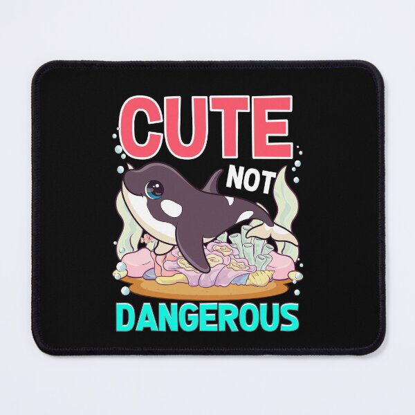Item preview, Cute Not Dangerous Whale Lover Funny Orca Whale Gift designed and sold by SharpThreadZ.
