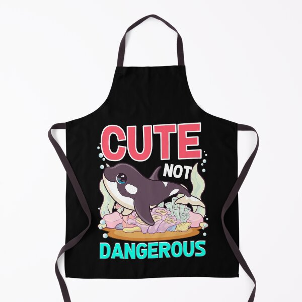 Item preview, Cute Not Dangerous Whale Lover Funny Orca Whale Gift designed and sold by SharpThreadZ.