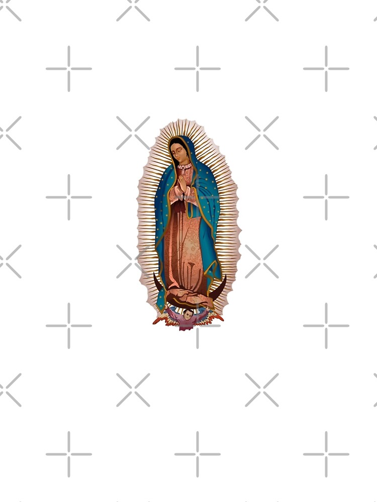 Our Lady of Guadalupe Virgin, Virgen De Guadalupe. Vector style Poster for  Sale by DALIO666