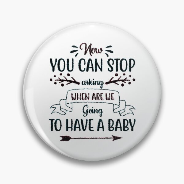 Item preview, You Can Stop Asking Pregnancy Announcement for Grandparents, Now you can stop asking when are we going to have a baby, funny pregnant designed and sold by RedArtsDesign.