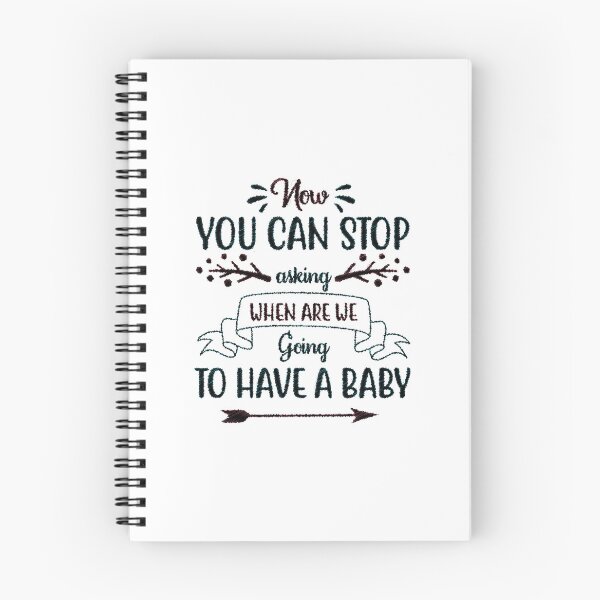 Item preview, You Can Stop Asking Pregnancy Announcement for Grandparents, Now you can stop asking when are we going to have a baby, funny pregnant designed and sold by RedArtsDesign.