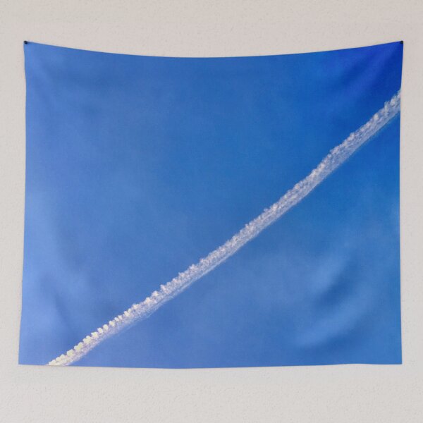 Item preview, Contrail in a Bright Blue Sky designed and sold by Ric1926.