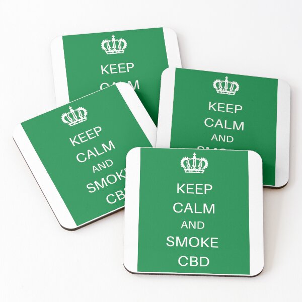 Item preview, KEEP CALM AND SMOKE CBD - GREEN designed and sold by Jero-fan.