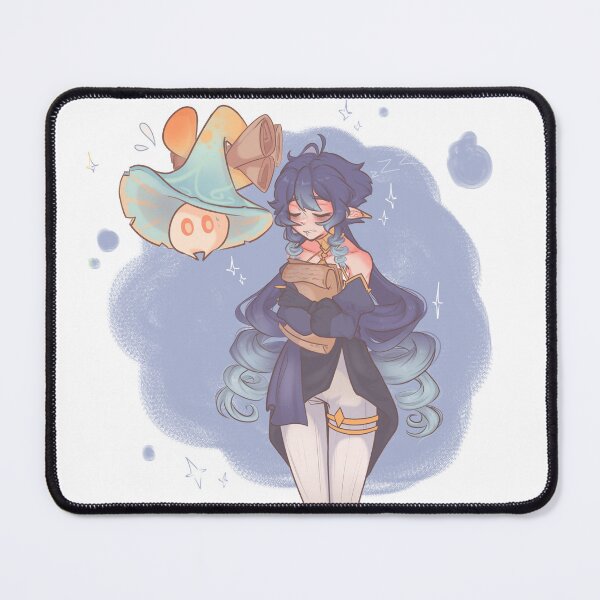 Item preview, Layla and her fungus friend- Genshin Impact  designed and sold by Niva-lis.