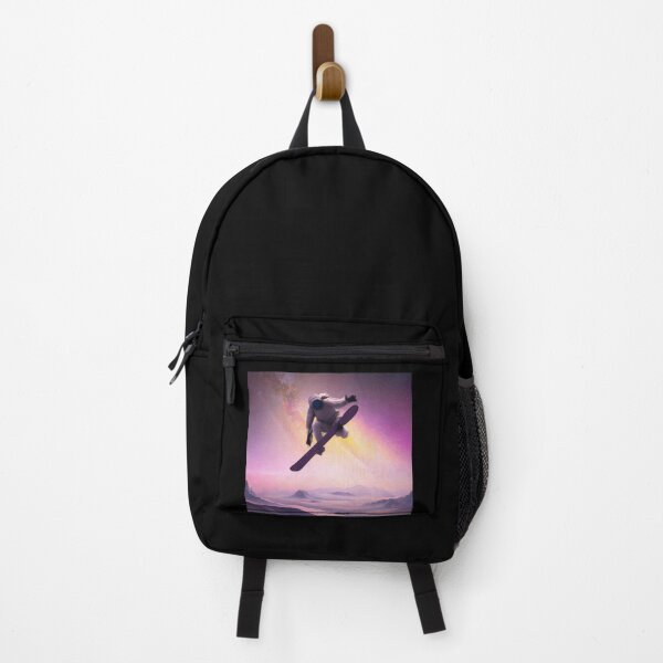 Item preview, Astronaut Snowboarding in the Lilac Cosmic Milkyway designed and sold by Lilieae.