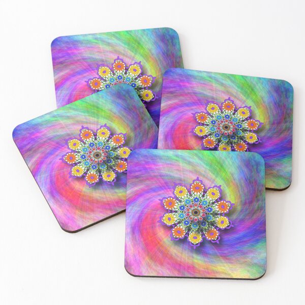 Item preview, Triple Daisy Mandala designed and sold by AuntyReni.