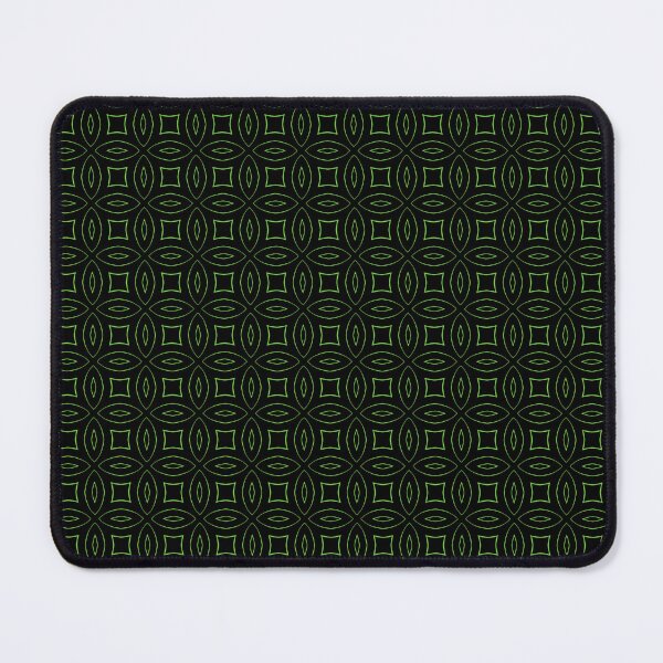 Item preview, Oblique, Geometric Design In Lime And Black. designed and sold by I-Desire.