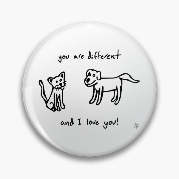 Item preview, You Are Different And I Love You - Black designed and sold by dbbf.