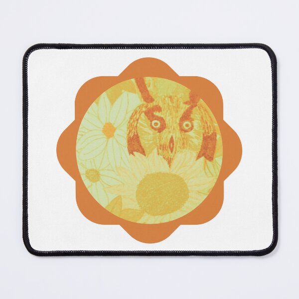 Item preview, Owl and Sunflowers designed and sold by India2022.