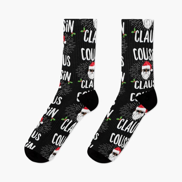 Item preview, Cousin Claus African American Matching Family Melanin Christmas designed and sold by QueenOfPrint.
