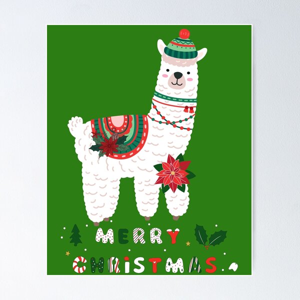 Item preview, Merry Chrismas Lamas Day designed and sold by Reubens-Art.