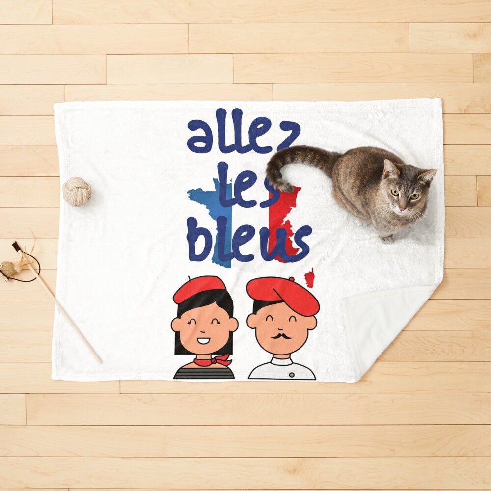 Allez Les Bleus France Soccer Team Dog Shirt Dog Tank Top 