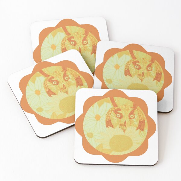 Item preview, Owl and Sunflowers designed and sold by India2022.