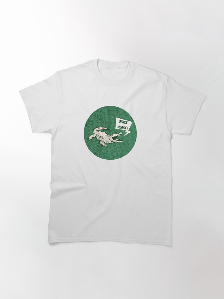 Thumbnail 3 of 7, Classic T-Shirt, Crocodile quack quack designed and sold by BomPom.