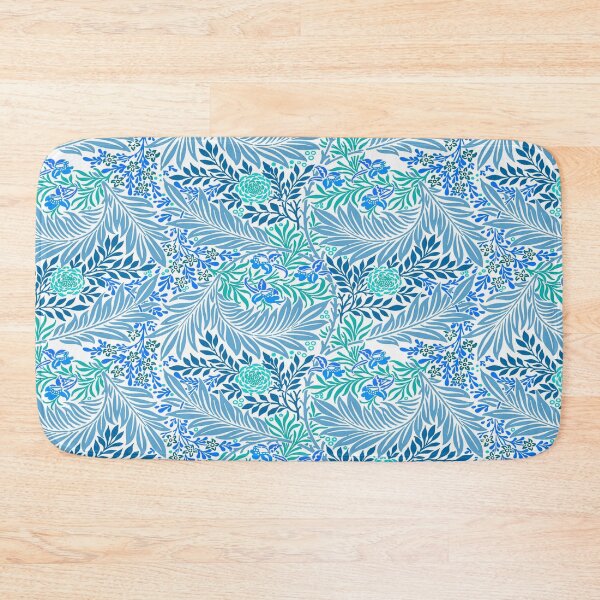 Item preview, Roses and Foliage in Blue designed and sold by tomorrowsart.