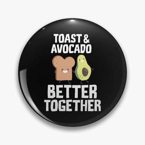 Item preview, Toast and Avocado Better Together Breakfast Vegan designed and sold by RoleplayRealm.