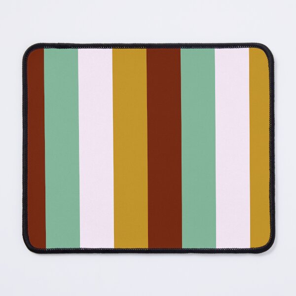 Item preview, Stripe (Mint and Maroon) designed and sold by AmberAzbell.