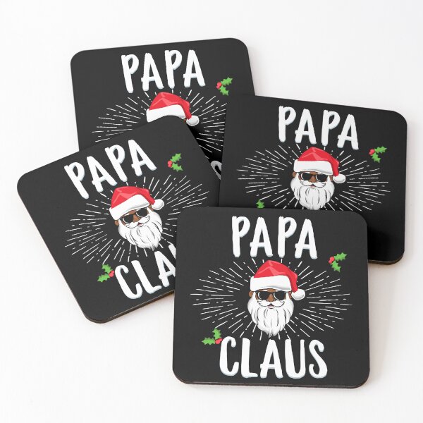 Item preview, Papa Claus African American Matching Family Melanin Christmas designed and sold by QueenOfPrint.