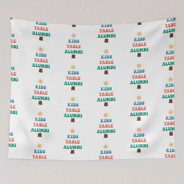 Item preview, Kids Table alumni Christmas Retro Christmas T-Shirt designed and sold by Pogogogo.