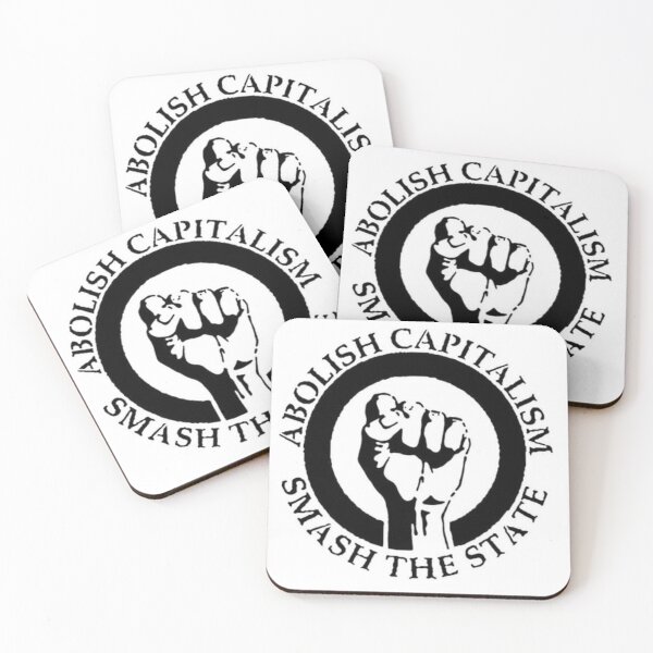 Item preview, Abolish Capitalism and Smash The State designed and sold by LeftLibertarian.