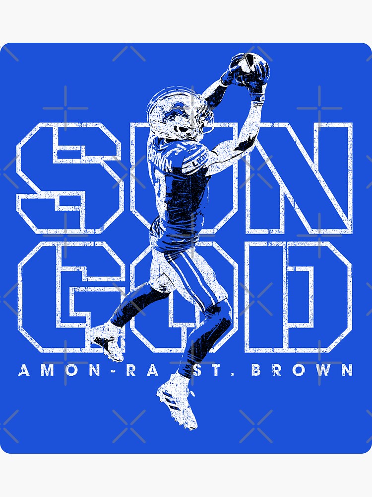 Amon-Ra St. Brown - Amon Ra St Brown Detroit Lions - Sticker