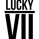 Lucky Number Seven Roman Numerals Art Print By Mcdove Redbubble