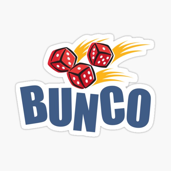 Bunco King Crown Stickers, Magnet