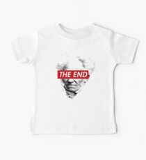 ARTUR schopenhauer death the end kill quote slogan logo head Baby Tee