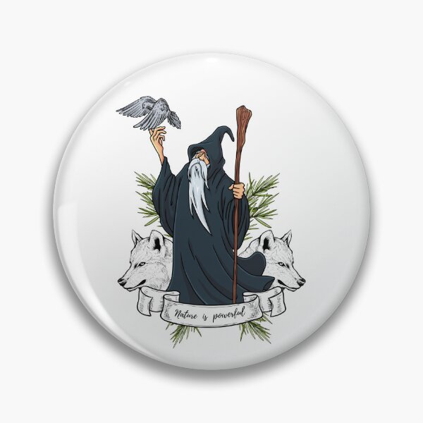 Artikelvorschau, Druid DnD/Fantasy - Nature is powerful entworfen und verkauft von Ericnaitor.