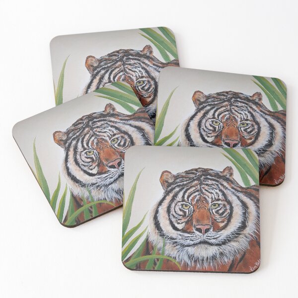 Item preview, Tiger Acrylic Painting Art designed and sold by KVELKY.