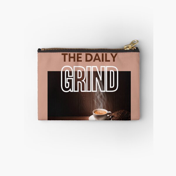Item preview, The Daily Grind - Cup of Coffee and Beans designed and sold by MtWoodsonSales.