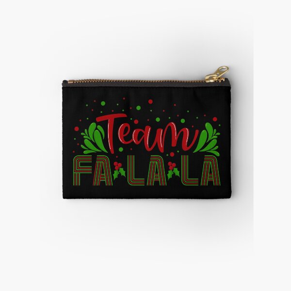 Item preview, Team Fa La La  Christmas Holiday (Black) designed and sold by Gsallicat.