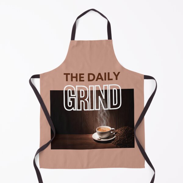 Item preview, The Daily Grind - Cup of Coffee and Beans designed and sold by MtWoodsonSales.