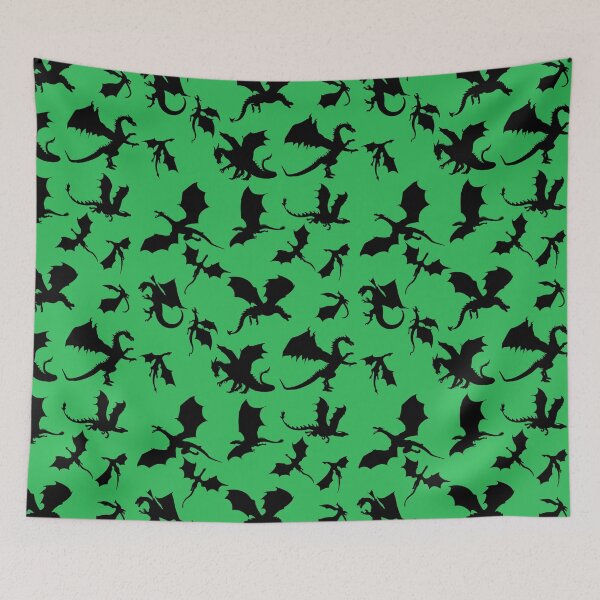 Item preview, Dragons - Seamless Pattern designed and sold by Mepatch.