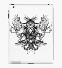 Octopus Eagle Crest Tattoo - Original Illustration Artwork Drawing iPad Case/Skin