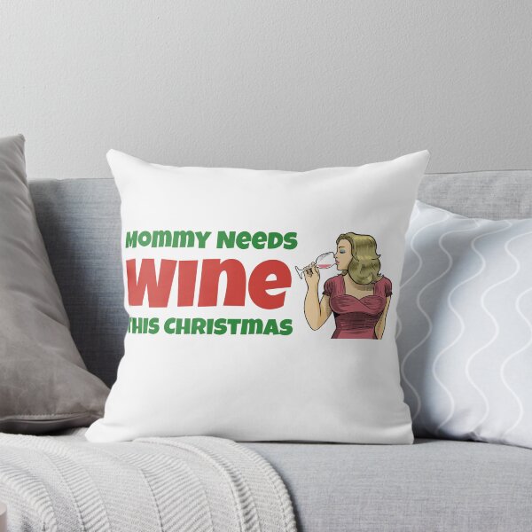 Artikelvorschau, Mama braucht zu Weihnachten Wein entworfen und verkauft von RiadMannan.