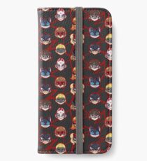Phantom Diebe Fliese iPhone Flip-Case/Hülle/Klebefolie