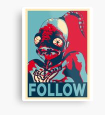 ODDWORLD ABE FOLLOW Metal Print