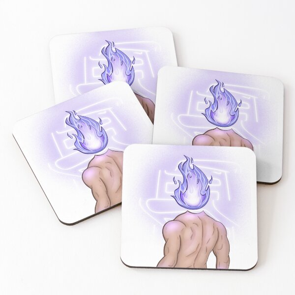 Item preview, Flame ghost designed and sold by Little Crows Trinkets.
