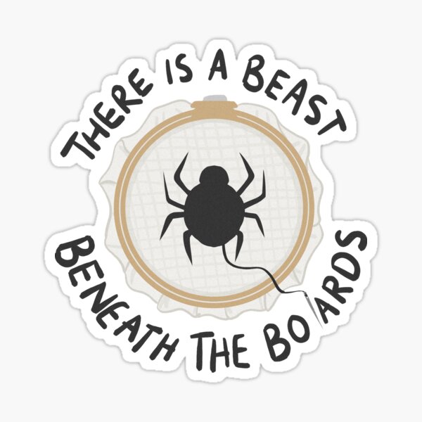 Item preview, Beast Beneath the Boards designed and sold by TheWobblyPot.