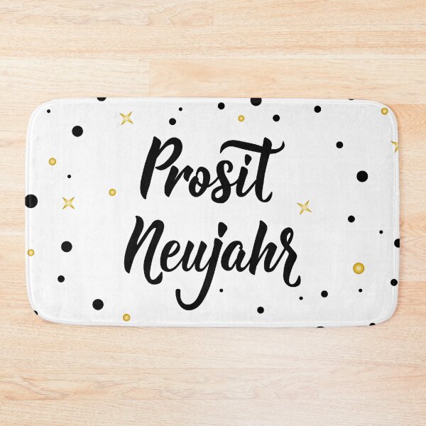 Item preview, Prosit Neujahr. German text: Cheers New Year.  designed and sold by pidzam4e.