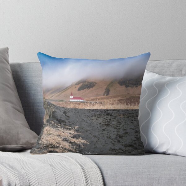 Item preview, Víkurkirkja Church in winter designed and sold by John Mazerall.