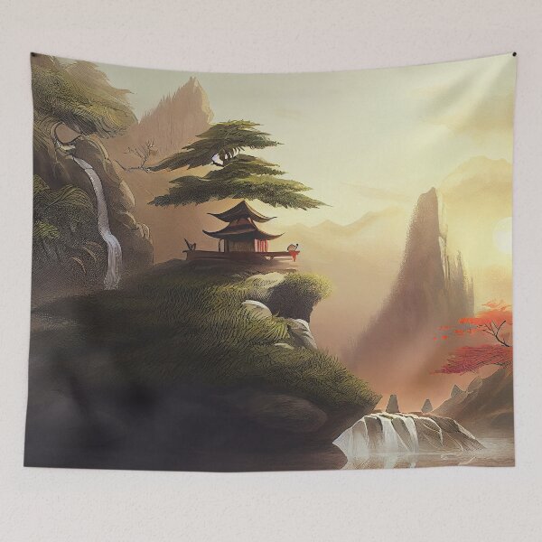 Item preview, Zen landscape designed and sold by CEVmemories.