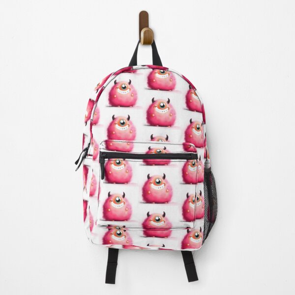 Item preview, Adorable Fluffy Hot Pink Monster - Its so Fluffy I'm Gonna Die! designed and sold by Lilieae.