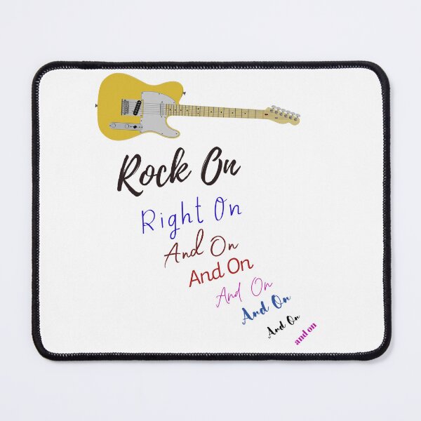 Item preview, Rock On Right On and On and On and On . . . designed and sold by SnarkyTeesMugs.