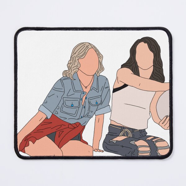 Item preview, Alexa and Katie couch driving  designed and sold by Postlydia.