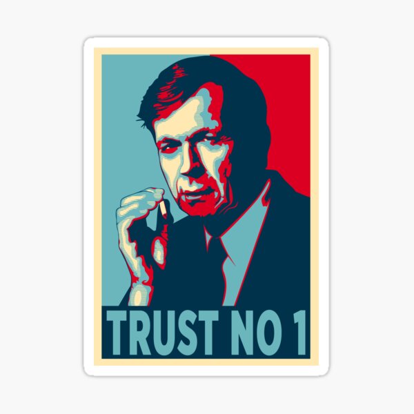 Item preview, CIGARETTE SMOKING MAN TRUST NO 1 designed and sold by Theo-p.