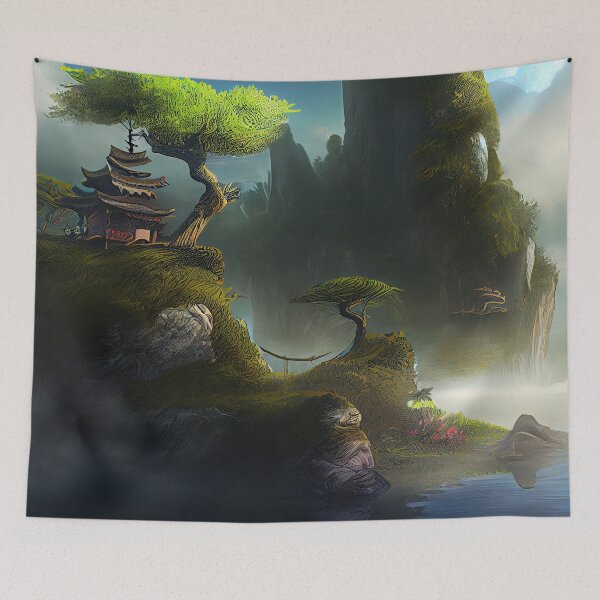 Item preview, Zen landscape designed and sold by CEVmemories.